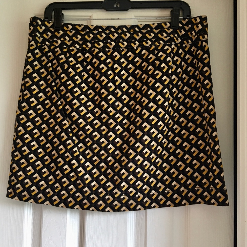 Retro Loft Geometric Pattern Skirt! - image 8